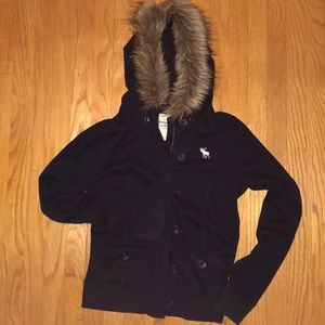 Abercrombie & Fitch Navy Jacket